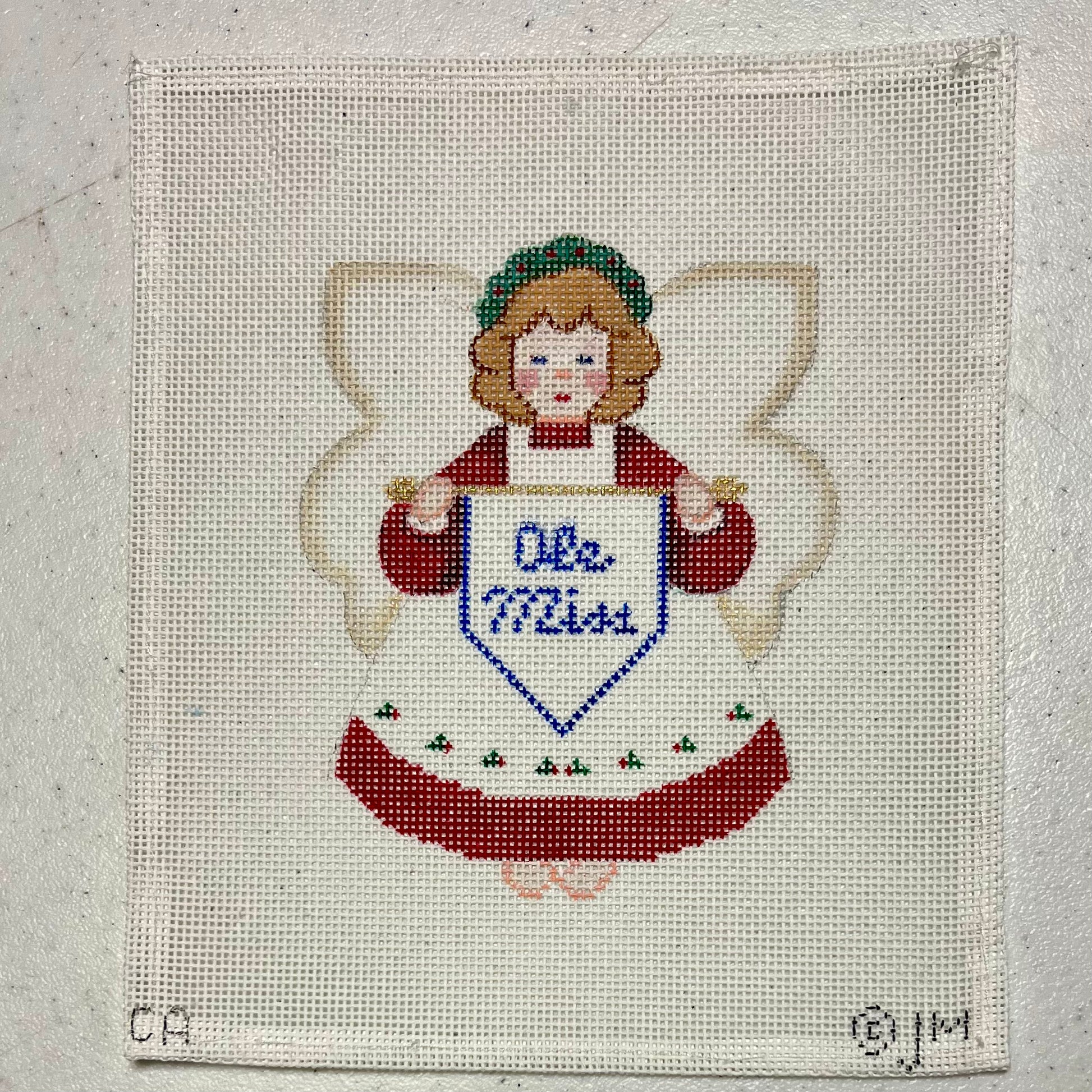 CA100 - Ole Miss Christmas Angel