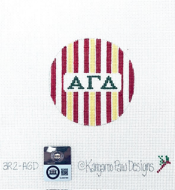 KDP-AGD Alpha Gamma Delta Stripes 18M