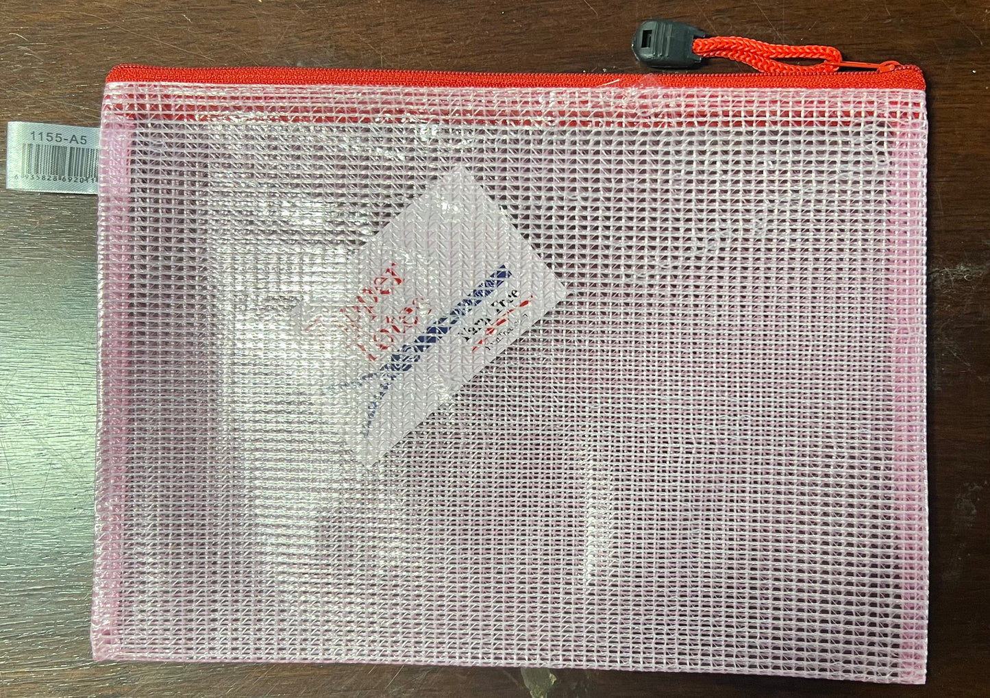 YT-5005 6.5" x 9" Mesh Zipper Storage Bag