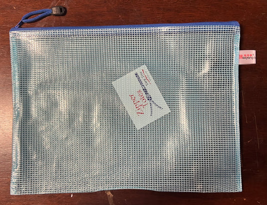 YT-4261 9"x13" Mesh Zipper Storage Bag