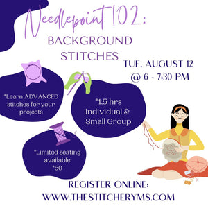NDLPT 102: Background Stitches - AUG 12 (evening class)