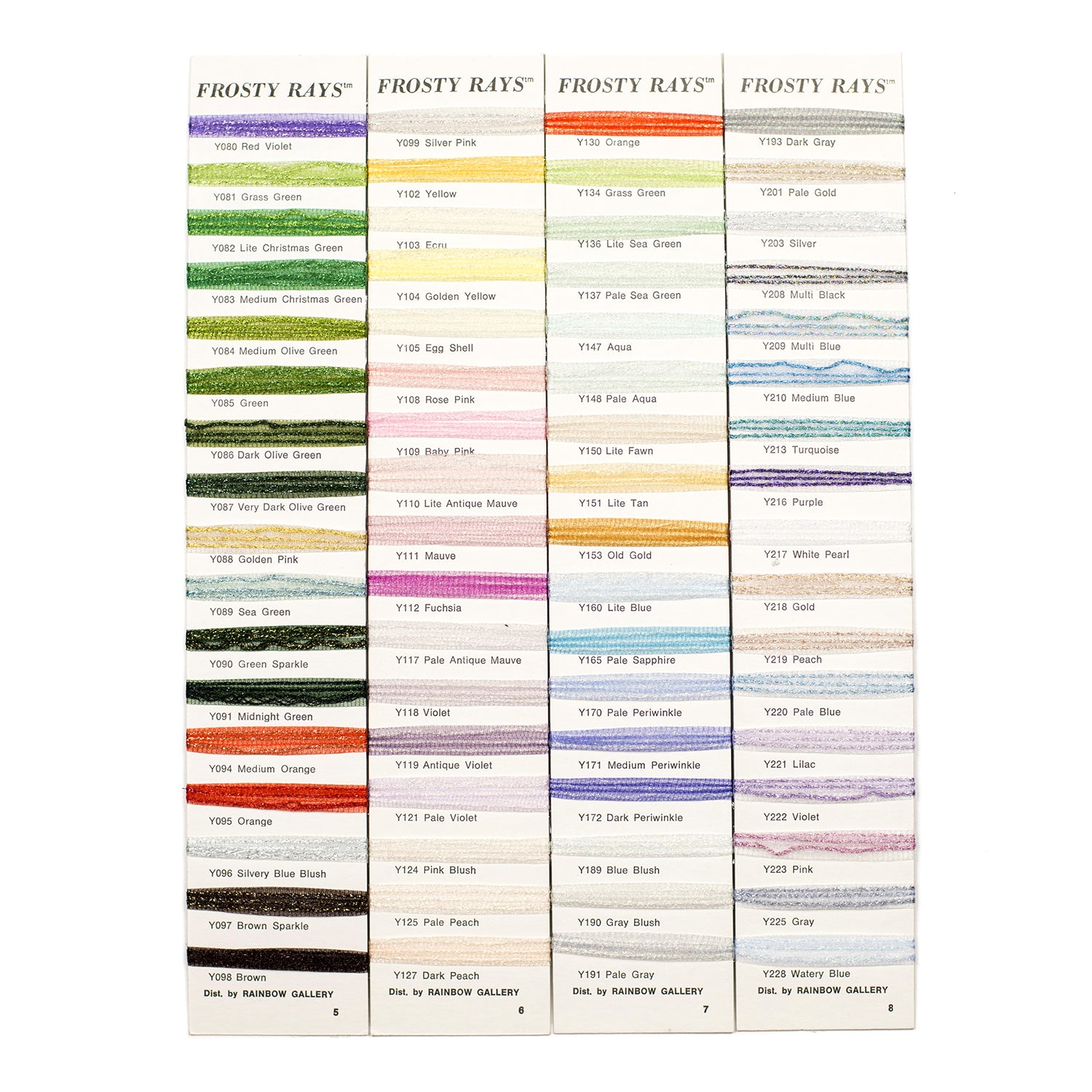 Y071 - Frosty Rays CHRISTMAS RED