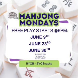 MAHJONG MONDAY - JUNE 9th @6PM